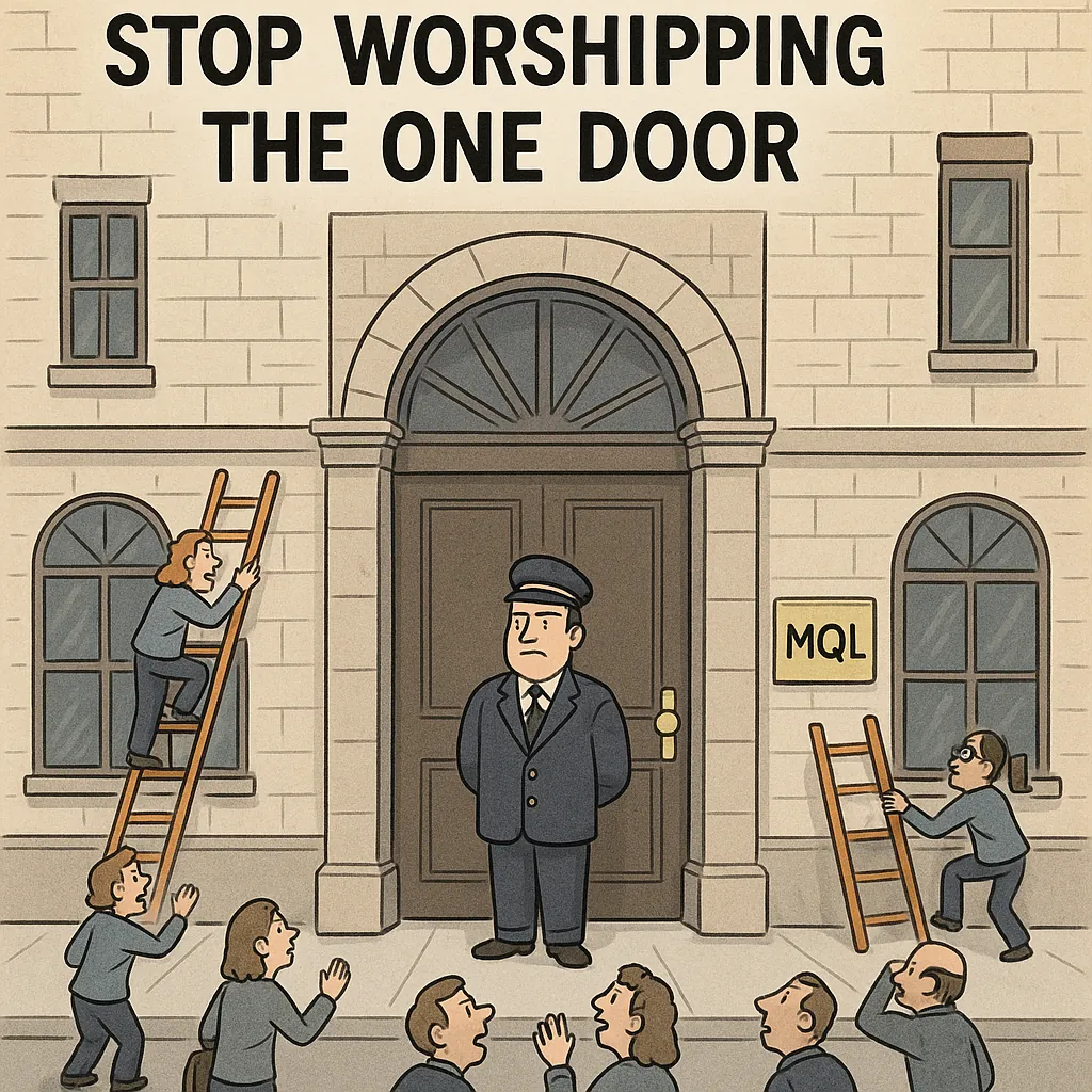 Stop Worshipping the One Door: The B2B Illusion That’s Holding You Back