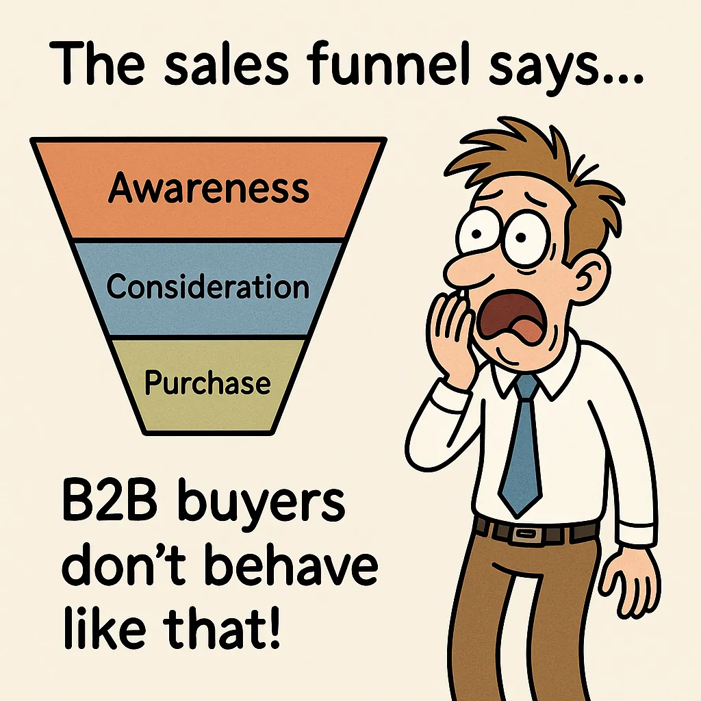Why Traditional Funnels Fail in B2B and What to Do Instead