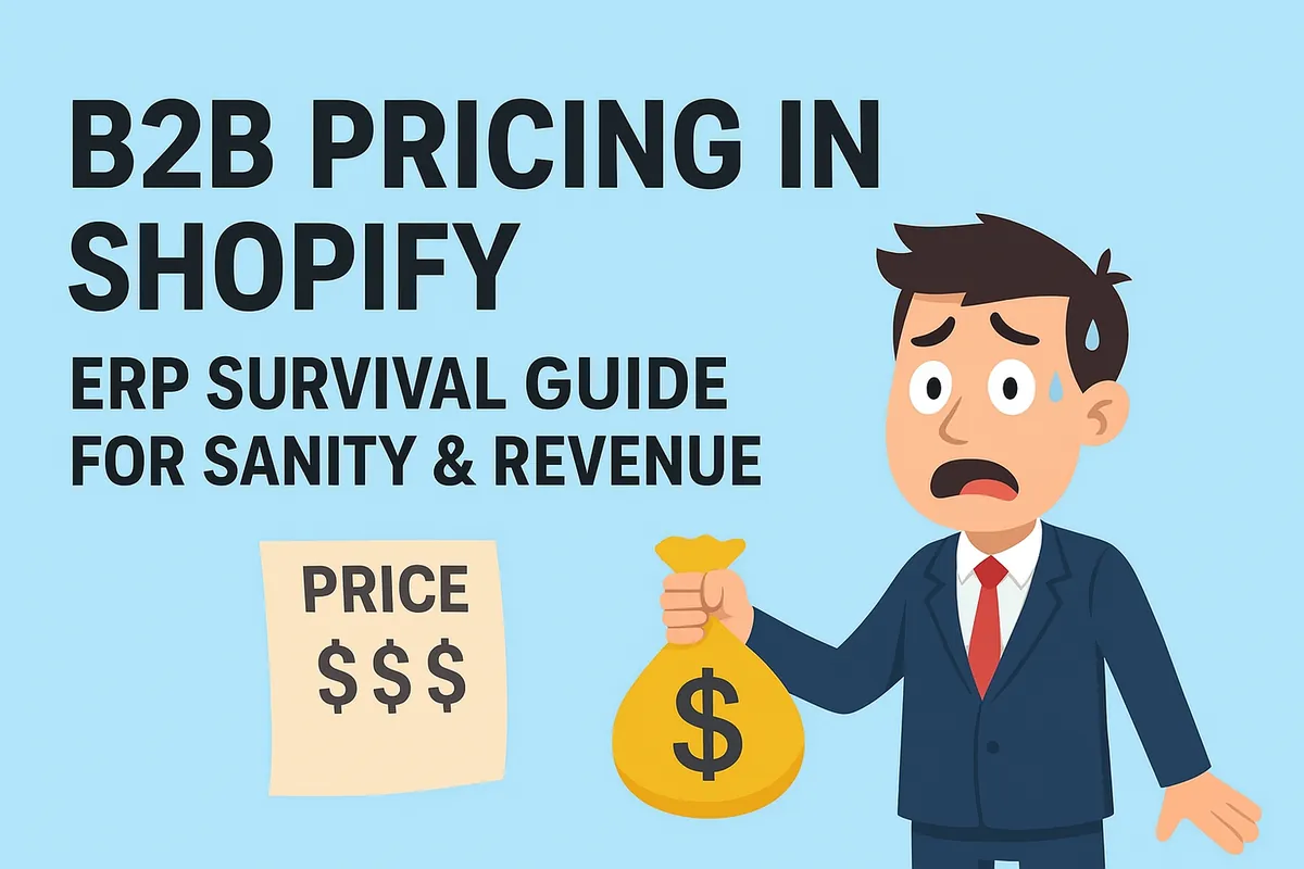 The Secret Life of B2B Pricing in Shopify: ERP Survival Guide for Sanity & Revenue