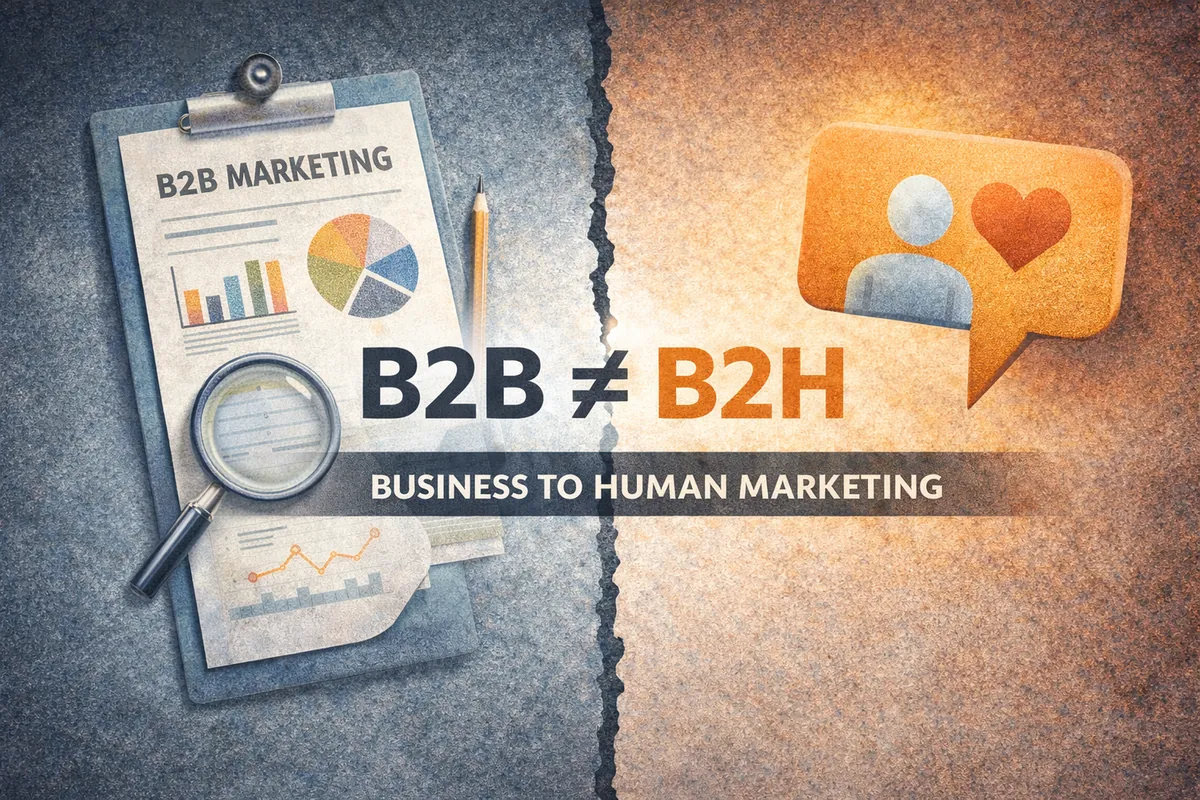 B2B Marketing Isn’t B2B — It’s B2H (Business to Humans)