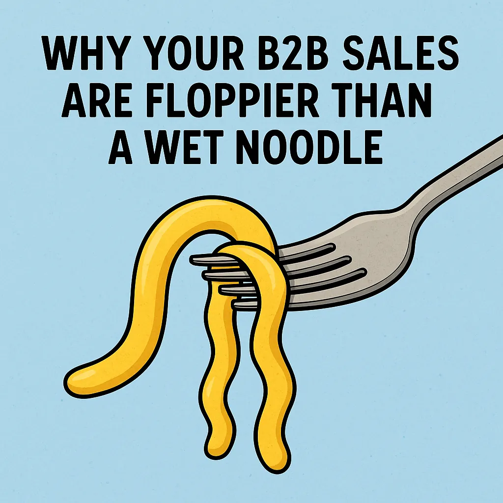 Why Your B2B Sales Are Floppier Than a Wet Noodle (And How to Un-Noodle Them Before 2026)